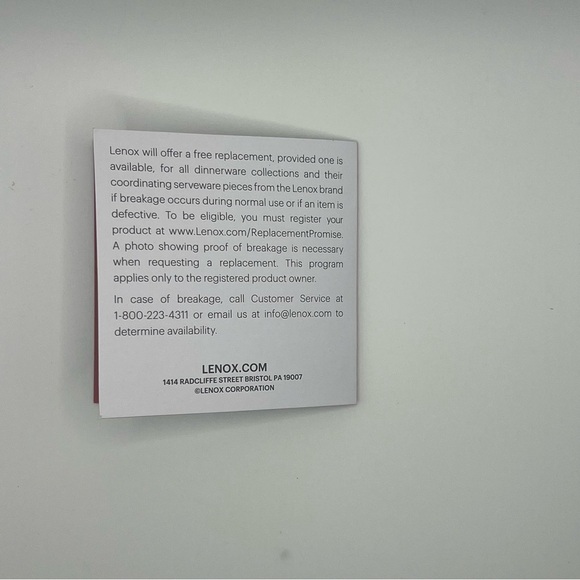 Lenox Winter Greetings Napkin Holder RED CARDINAL Porcelain NEW OPEN BOX - Picture 10 of 10